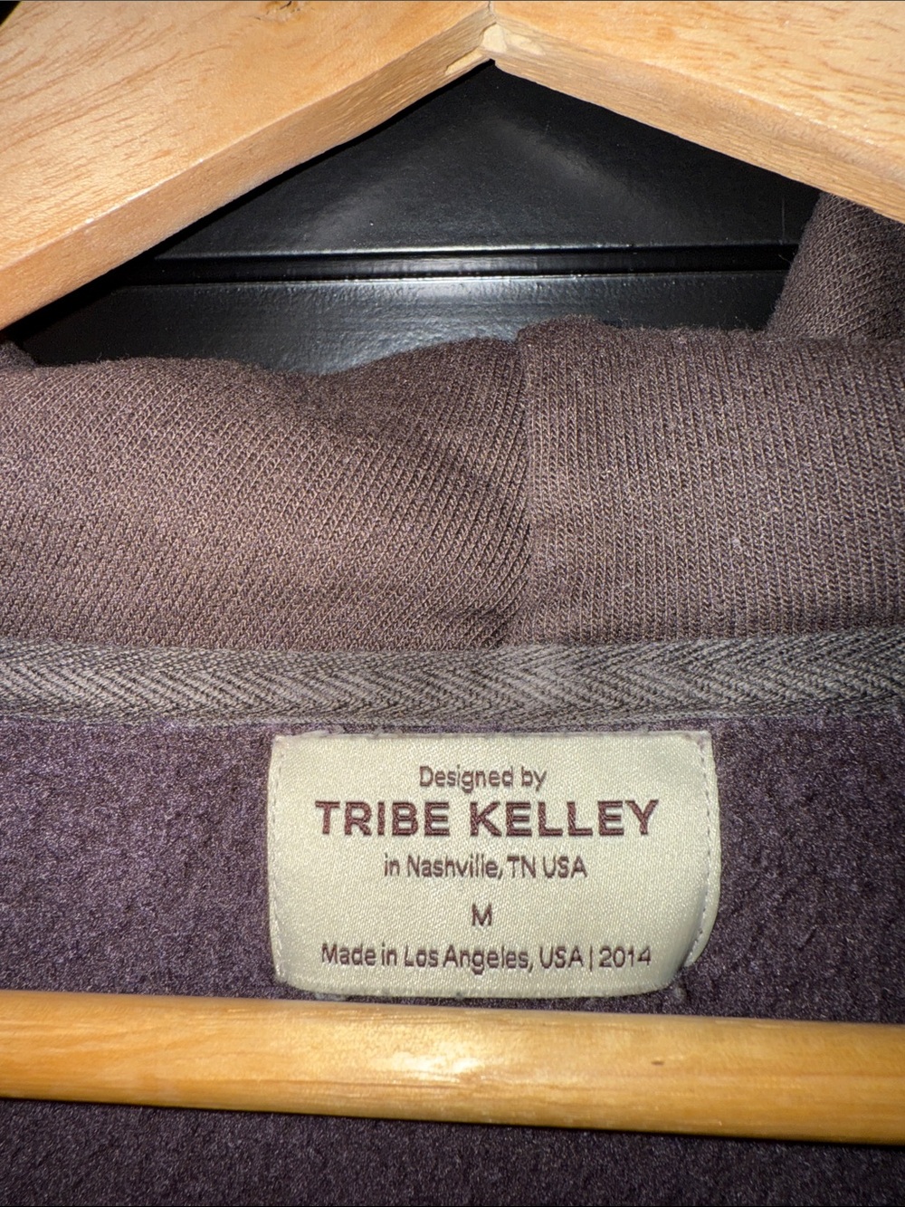 TRIBE KELLEY Butter Hoodie - Oxford Brown - Picture 5 of 8